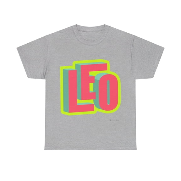 ZoDIAC LEO Unisex Heavy Cotton Tee