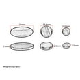 thumbnail image 3 of OULII 9pcs/set Tenor Saxophone Key Buttons Synthetic Material Black for Musicians, 3 of 5