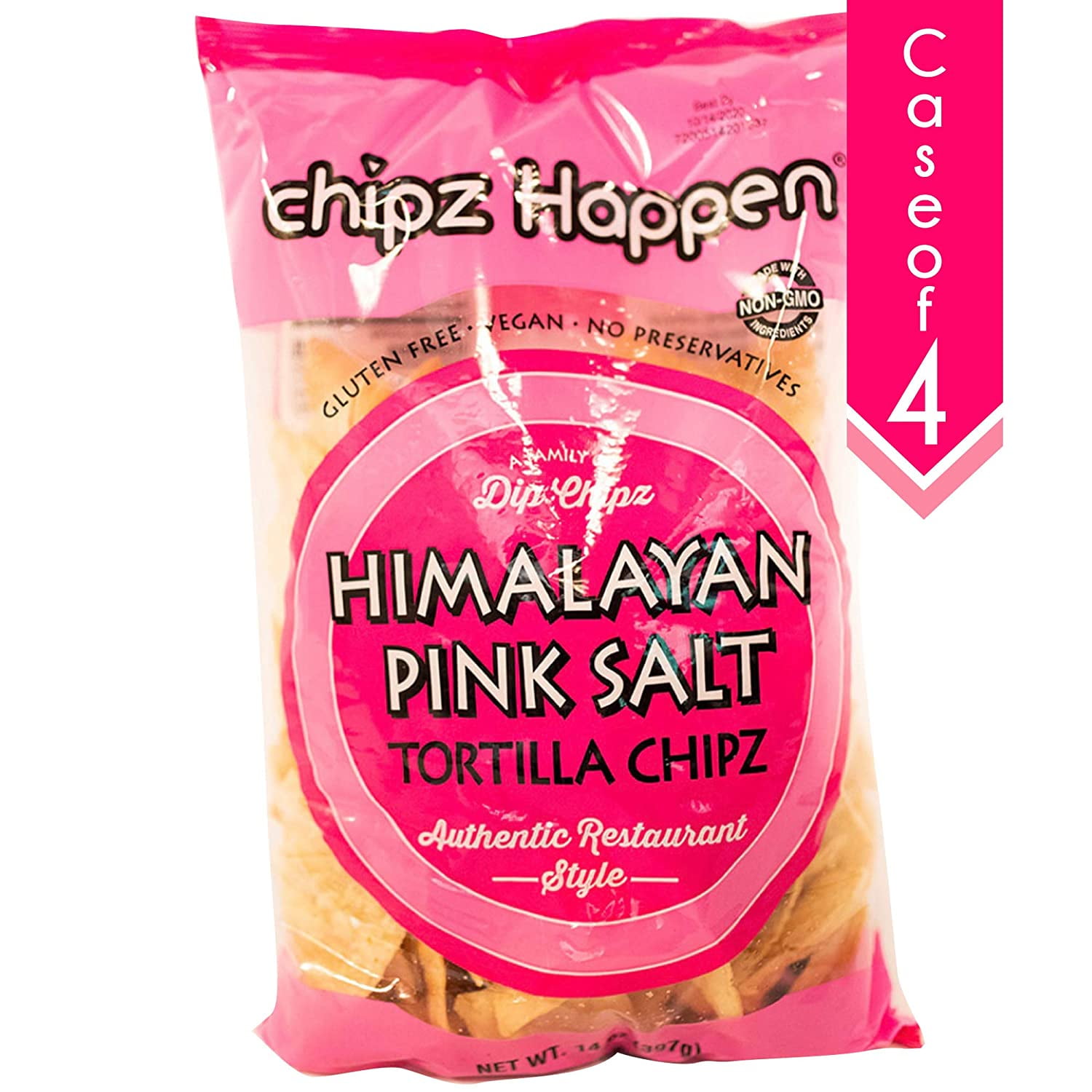 Pink Tortilla Chips