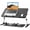 Black, variant on Laptop Desk for Bed, Lap Desks Bed Trays for Eating Writing, Adjustable Computer Laptop Stand, Foldable Lap Table in Sofa and Couch(20.5x11.8 Teak