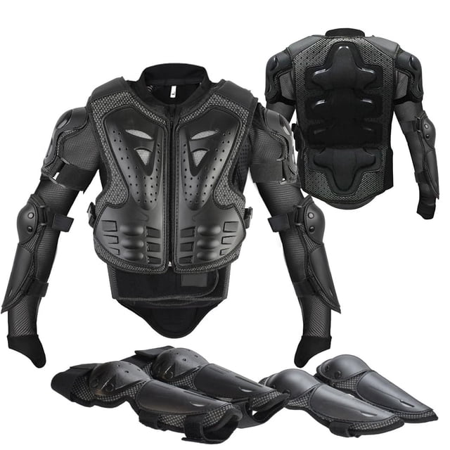 Set de protección para moto de cross juvenil JUSTDOLIFE de 5 piezas