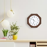 Wood Wall Clock Safe with Hidden Shelf Storage for Secret Compartment ...