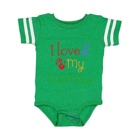 

Inktastic I Love My MeMaw Gift Baby Girl Bodysuit