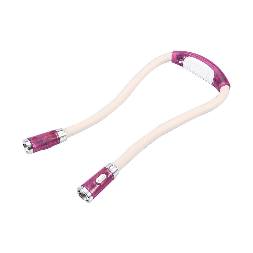 LAFGUR Flexible Neck Hanging LED Light Hands Free Adjustable Bendable