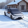 thumbnail image 4 of Winter Car Snow Cover with Magnetic Reinforcement Half-Cover Frost & Snow Shield for Windshield Auto Vehicle Protection, 4 of 8