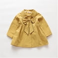thumbnail image 2 of Vedolay Winter Coats for Kids Hooded Kids Warm Windproof Toddler Coat 2023 Yellow,90, 2 of 5