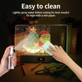 thumbnail image 3 of KOBAIBAN Rechargeable LED Drawing Board for Kids, 13.8" with 12 Markers, 8 Colors + 3 Dynamic Modes, Built-in Stand, Glow Doodle Drawing Tablet for Kids Art Toy, White, 3 of 10