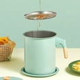 thumbnail image 2 of Wood Grain Oil Strainer,Oil Strainer Pot 1.4L Kitchen Oil Filter Pot Cooking Oil Can Unparalleled Experience, 2 of 8