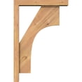 thumbnail image 3 of Ekena Millwork 3 1/2"W x 16"D x 24"H Westlake Block Smooth Bracket w/ Offset Brace, Western Red Cedar, 3 of 25