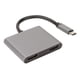 thumbnail image 5 of El concentrador de interfaz multimedia USB C a HD admite adaptador de interfaz multimedia 4K 60 HZ USB C a HD dual, 5 of 5