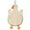 White, variant on Hand Towel 1pc Cute Big Goose Hand Towel Coral Velvet Hanging for Kids Bathroom
