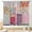 Patchwork-03, variant on Mushroom Curtains for Kitchen, Farmhouse Country Wild Floral Botanical Mushroom Cottagecore Nature Plants Herbs Blackout Window Treatments Drapes for Bedroom Living Room, 55x39 Inch