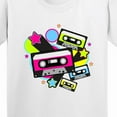 thumbnail image 4 of Inktastic The 80s Cassette Tapes Youth T-Shirt, 4 of 5