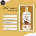 thumbnail image 3 of Unisaif Oats Protein Organic Shampoo With Moroccan Argan Oil, Repair&Strengthens Hair with Oats Protein, Nourishing&Hydrating, Deeply Moisturizing, Restorative Gentle Cleanser for All Hair Types-300ml, 3 of 7