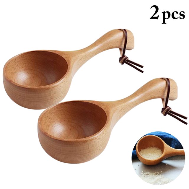 Soup Ladle Creative Long Handle Wooden Spoon Soup Spoon Porridge Spoon Kitchen Spoon