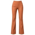 thumbnail image 5 of Pants for Women Solid-Color Yoga Golf Pant High-Waisted Stretch Slim-Fit Casual Pants with Pockets L, 5 of 9