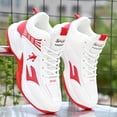 thumbnail image 2 of [Sneakers] The New Men'S Basketball Shoes Feature a Breathable Mesh Design for Maximum Comfort. These Outdoor Shock-Absorbing Running Shoes Utilize High-Rebound Cushioning Technology for a Smoother, 2 of 8