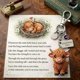 thumbnail image 1 of Highlands Bull Month Keychain Remind You Of The Power Of Silences Every Day, 1 of 7