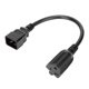 thumbnail image 5 of Adaptador de corriente IEC 1 pie IEC320 C20 a 5‑15R/5‑20R Adaptador de corriente CA Enchufe estadounidense 125‑250V, 5 of 8