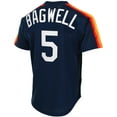 thumbnail image 3 of Men's Mitchell & Ness Jeff Bagwell Navy Houston Astros Authentic Batting Practice Jersey, 3 of 6
