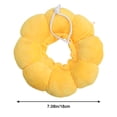 thumbnail image 2 of OutmaxHome Cat Small Dog Recovery Collar, Cute Sunflower Neck Cone After Surgery, Adjustable Pet E Collar, Wound Healing Protective Cone Surgery Recovery Collars for Small Pets, 2 of 3