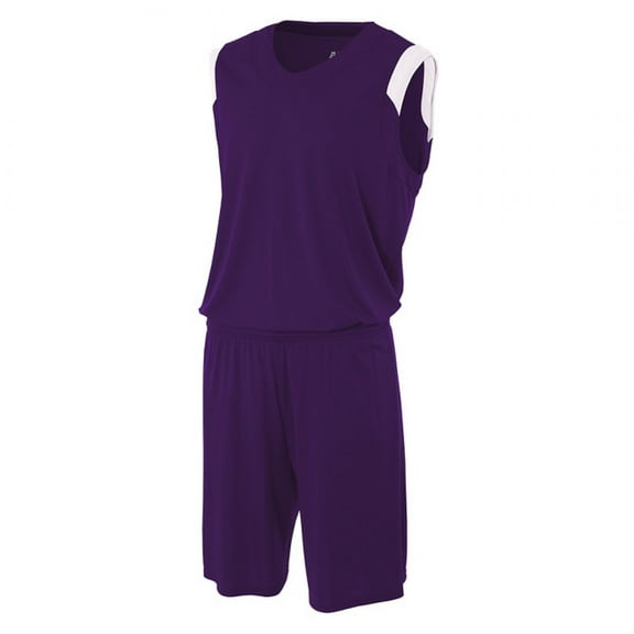 A4 N2340 Adult Moisture Management V Neck Muscle Shirt