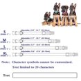 thumbnail image 2 of HUGFEGWE Reflective Customize Dog Collars, Safe Personalized ID Collar, Embroidery Thread Colors Name and Phone Number, Personalized Dog ID Collar for Dogs and Cats U2537-30134, 2 of 7
