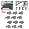 thumbnail image 4 of 12 PCS Wind Rain Deflectors Channel New Metal Universal Clips For Heko SNED Clip, 4 of 6