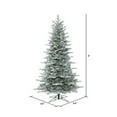 thumbnail image 3 of Vickerman 9' Frosted Eastern Fraser Fir Artificial Christmas Tree, Unlit, 3 of 5