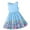 Blue, variant on JUoaLXG Baby Girls Casual Dresses Summer Sleeveless Buterfly Floral Princess Smocked Waist Dress Sportwear,Blue,1-2 Years