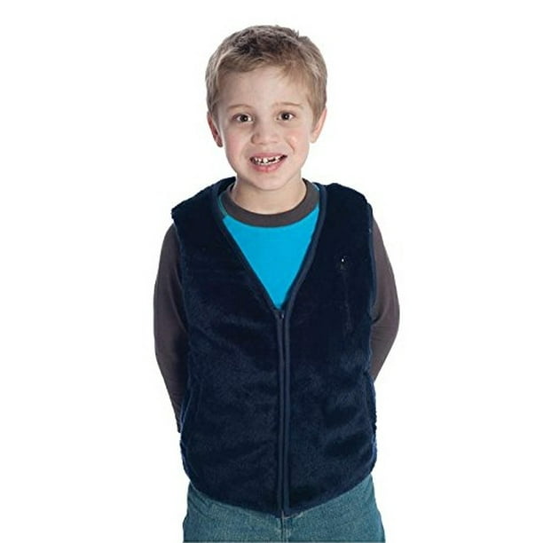 Fun and Function's Weighted Faux Fur Vest Helps with Mood & Attention