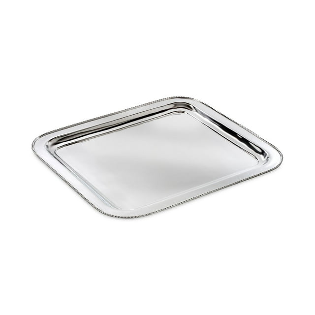 Waterford Town & Country (Metal, Hollowware) Large Square Tray, Silver