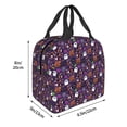 thumbnail image 3 of Easygdp Halloween Sweet Candy Bolsa Térmica Premium - Tela Oxford Impermeable, Gran Capacidad, Bolsillo Frontal, Unisex para Trabajo, Escuela, Actividades al Aire Libre y Picnics, 3 of 8
