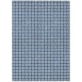 thumbnail image 2 of Addison Rugs Chantille Indoor/Outdoor Transitional Squares Navy Washable Rectangle Rug, 3' x 5', 2 of 6