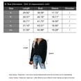 thumbnail image 3 of Shirts For Women Solid Color Buttons Womens Tops Long Sleeve Crew Neck Pullover Blouse T-Shirt Alsol Lamesa, 3 of 3
