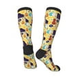 thumbnail image 5 of Lsque Musical Instruments Printed Crew Socks Men's Women's LightWeight Thin Casual Calf Socks ,Knee High Socks,Cotton Socks, 5 of 9