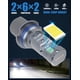 thumbnail image 2 of Bombillas LED CHOPDARK 9004 HB1 20000LM 40W 6500K Blanco Paquete de 2, 2 of 7