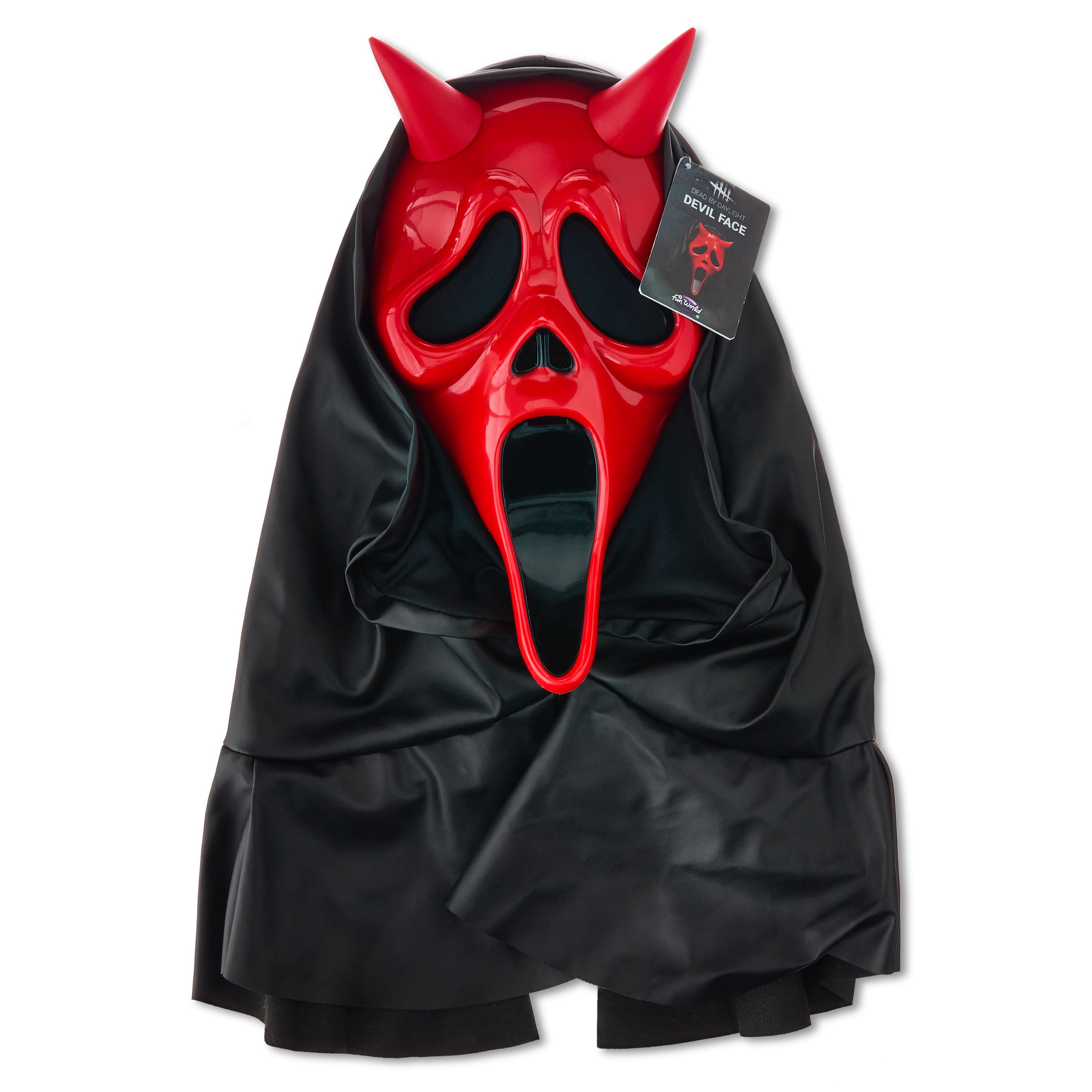 Dead by Daylight Devil Mask, Red, Halloween Costume Accessory for Adults, by Fun World