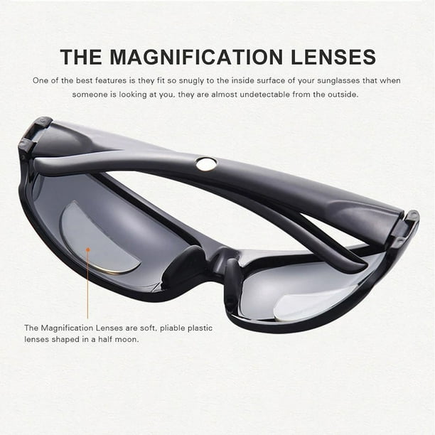 Gafas de presbicia con tecnología negra, portátiles, ultraligeras, invisibles, cómodas, para hombre y mujer