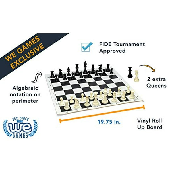 Best Professional Tournament Chess Set with Silicone Board