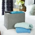 thumbnail image 3 of Household Essentials Adult Expandable Fabric Storage Bin, Gray, 3 of 10