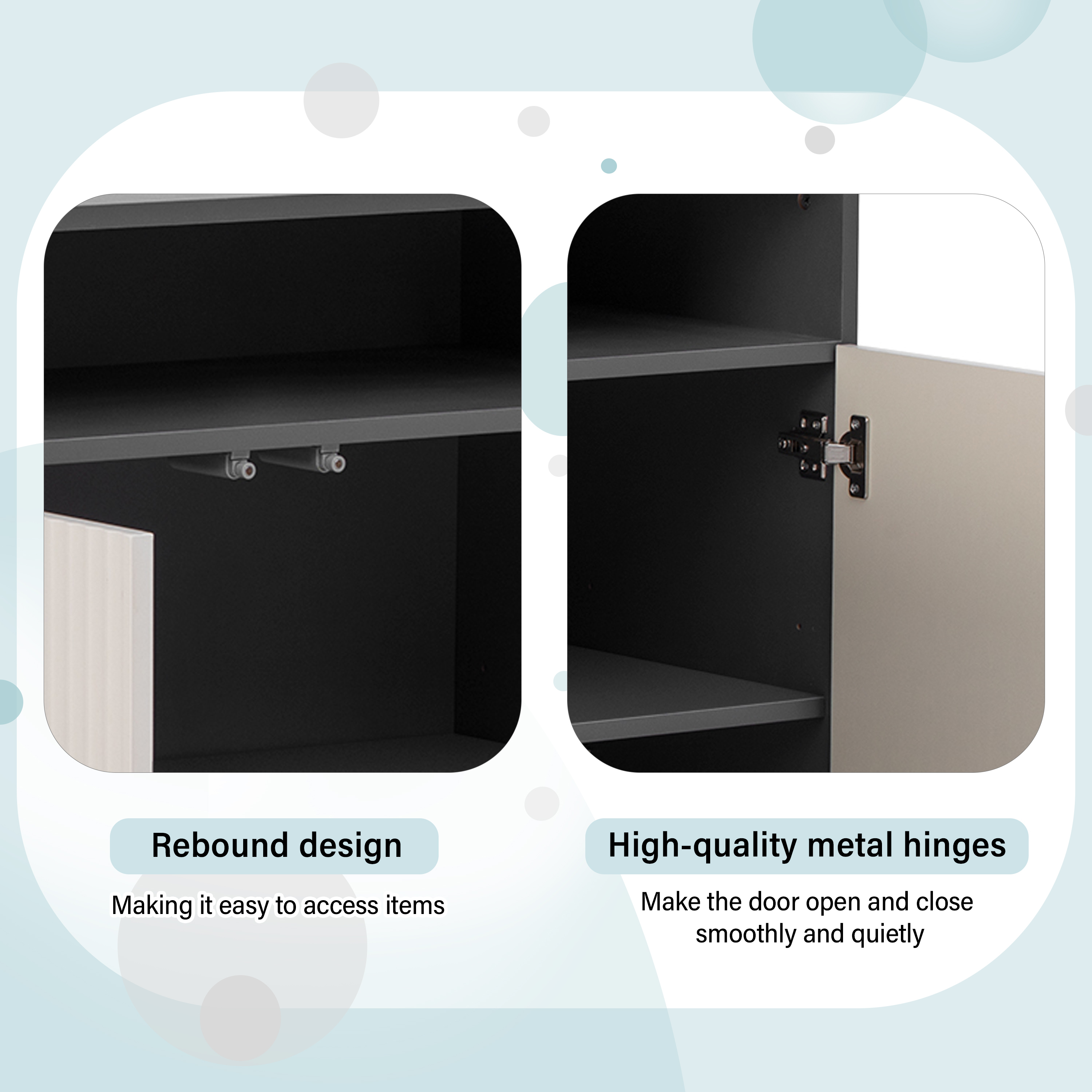 Euroco 55" Large Shoe Storage Cabinets with Shoe Bench,Modern Entryway Bench with 3-Tier Adjustable Shelves,Removeble Cushion and Hooks,Shoe Rack Shoe Organizer for Bedroom, Living Room,Grey