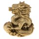 thumbnail image 2 of Escultura de figura de animal de latón con decoración FENGSHUI china oriental para mesa y escritorio Continuar, 2 of 7