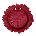 thumbnail image 4 of Charger Plate Serving Tray Decorative Tray 13inch Fruit Plate Service Plate for Red, 4 of 9