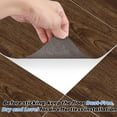 thumbnail image 4 of 40 Sheet Vinyl Flooring 12 x 12 Peel and Stick Floor Tile Waterproof Dark Wood Vinyl Floor Tiles Clearance Self Adhesive Floor Tiles Sticky Laminate Flooring Stick on Bathroom Kitchen Basement, 4 of 12