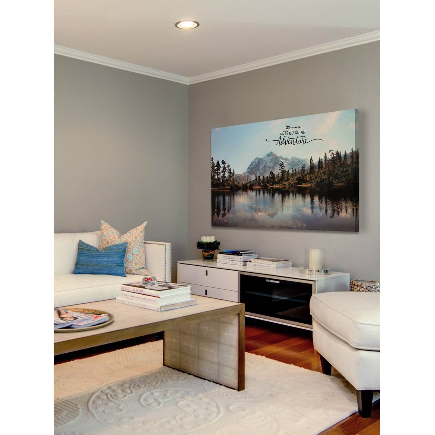 "Lets Go on an Adventure" Painting Print on Wrapped Canvas