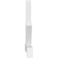 thumbnail image 3 of 84"W x 42"H x 4"D x 4"F, 12/12 Pitch, Vanguard Architectural Grade PVC Gable Bracket, 3 of 8