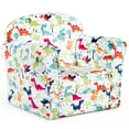 thumbnail image 1 of Gymax Fauteuil Simple pour Tout-Petits et Enfants avec Accoudoirs, Meuble Mignon, Cadeau pour Enfants, 1 of 10