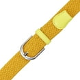 thumbnail image 4 of Falari Men Women Canvas Elastic Fabric Woven Stretch Braided Belt - Gold X-Large, 4 of 5