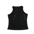 thumbnail image 2 of Diufon Women's Sequin Tank Top Sparkle Glitter Summer Sleeveless Blouse Solid Color Crew Neck Slim Party Vest, 2 of 9